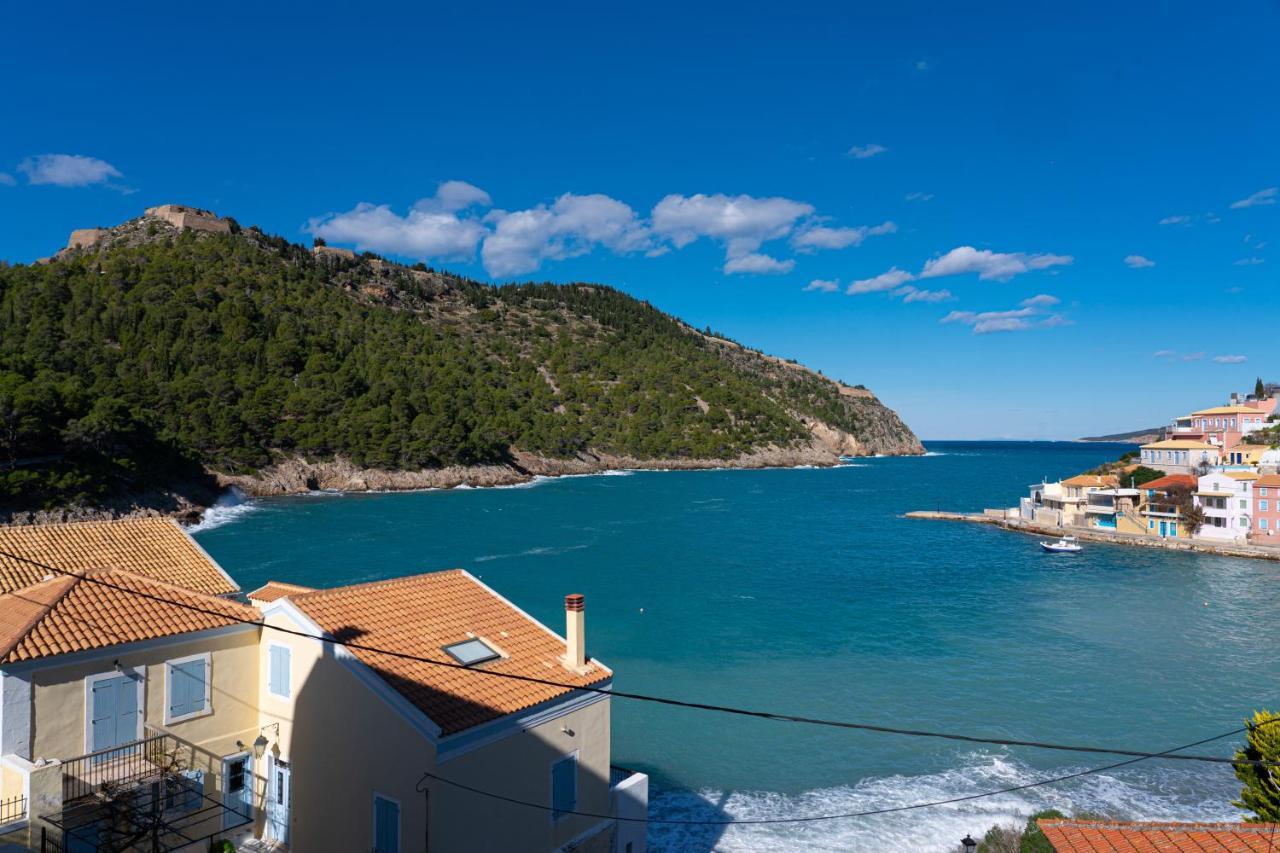 Villa Galini Asos Bagian luar foto