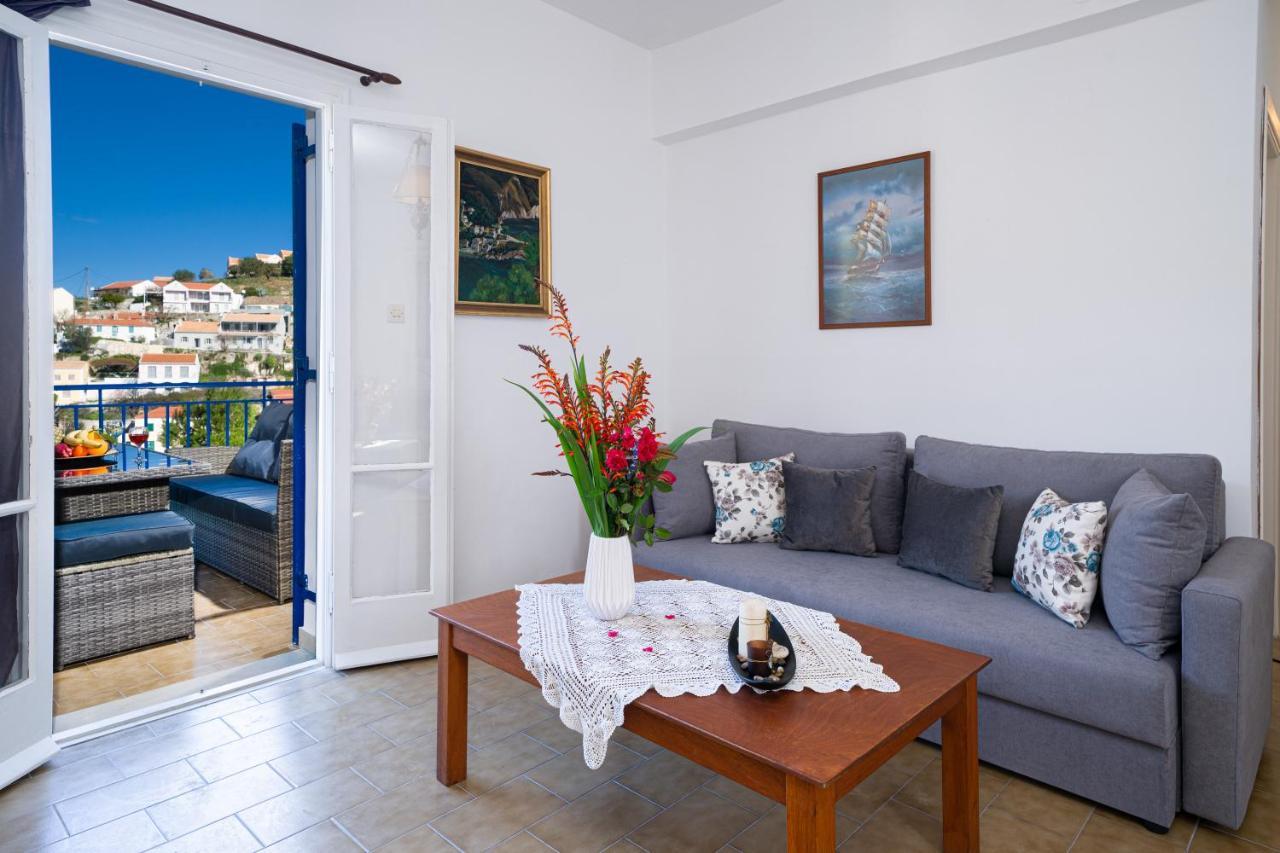 Villa Galini Asos Bagian luar foto