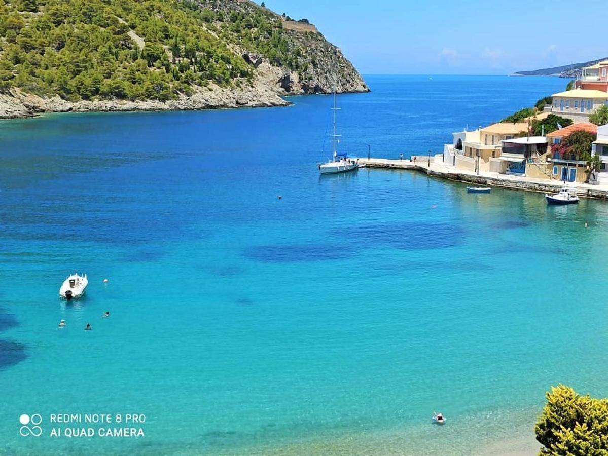 Villa Galini Asos Bagian luar foto